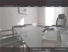 Tablet Screenshot of cornofraschini.com